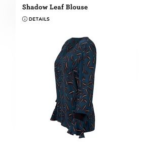 Cabi #3763, Shadow Leaf Blouse